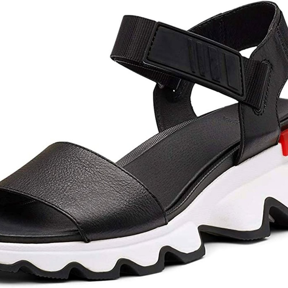 Sorel Kinetic Sandal in Signal Red